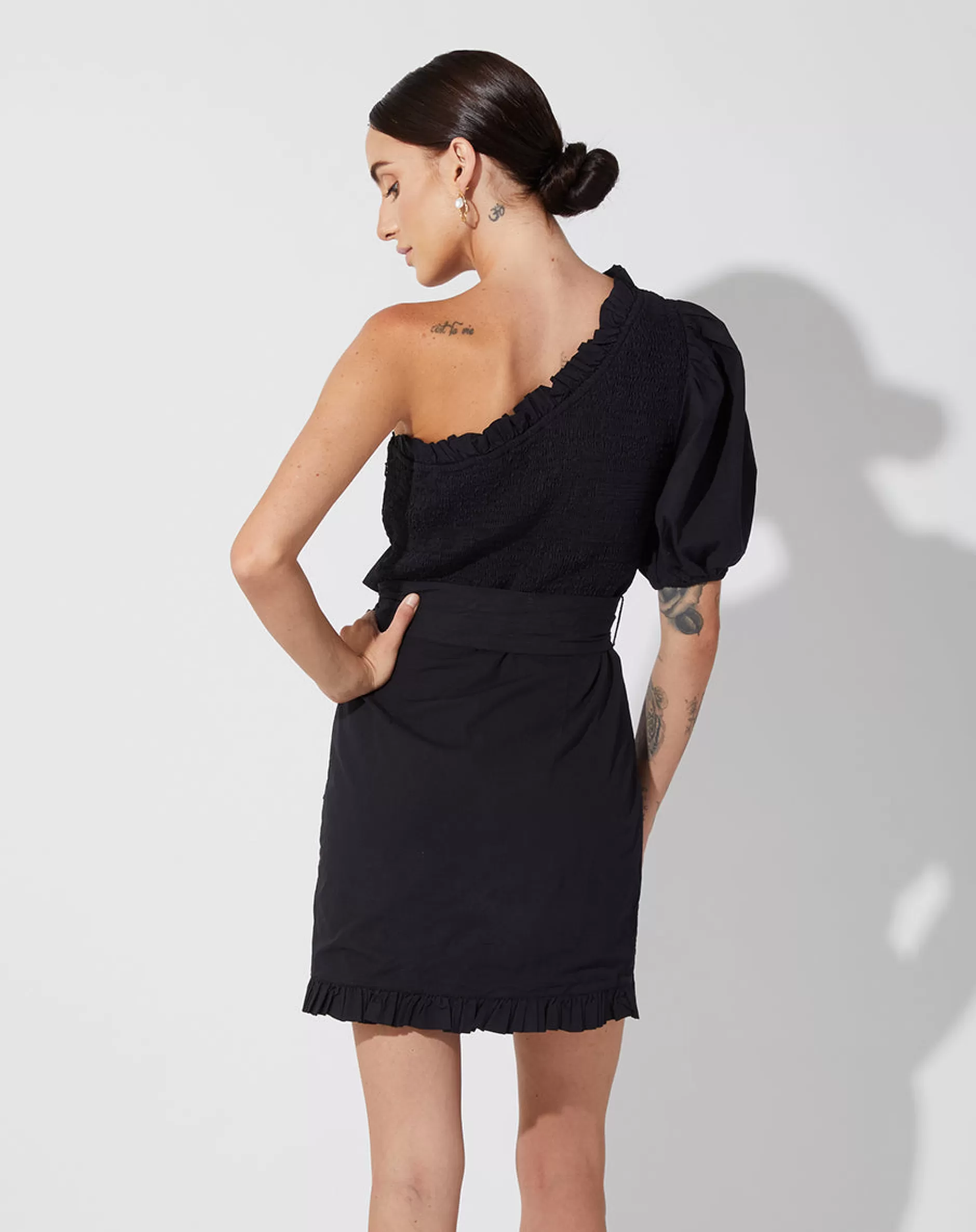 Cleobella Cassidy Mini Dressblack-Women Dresses