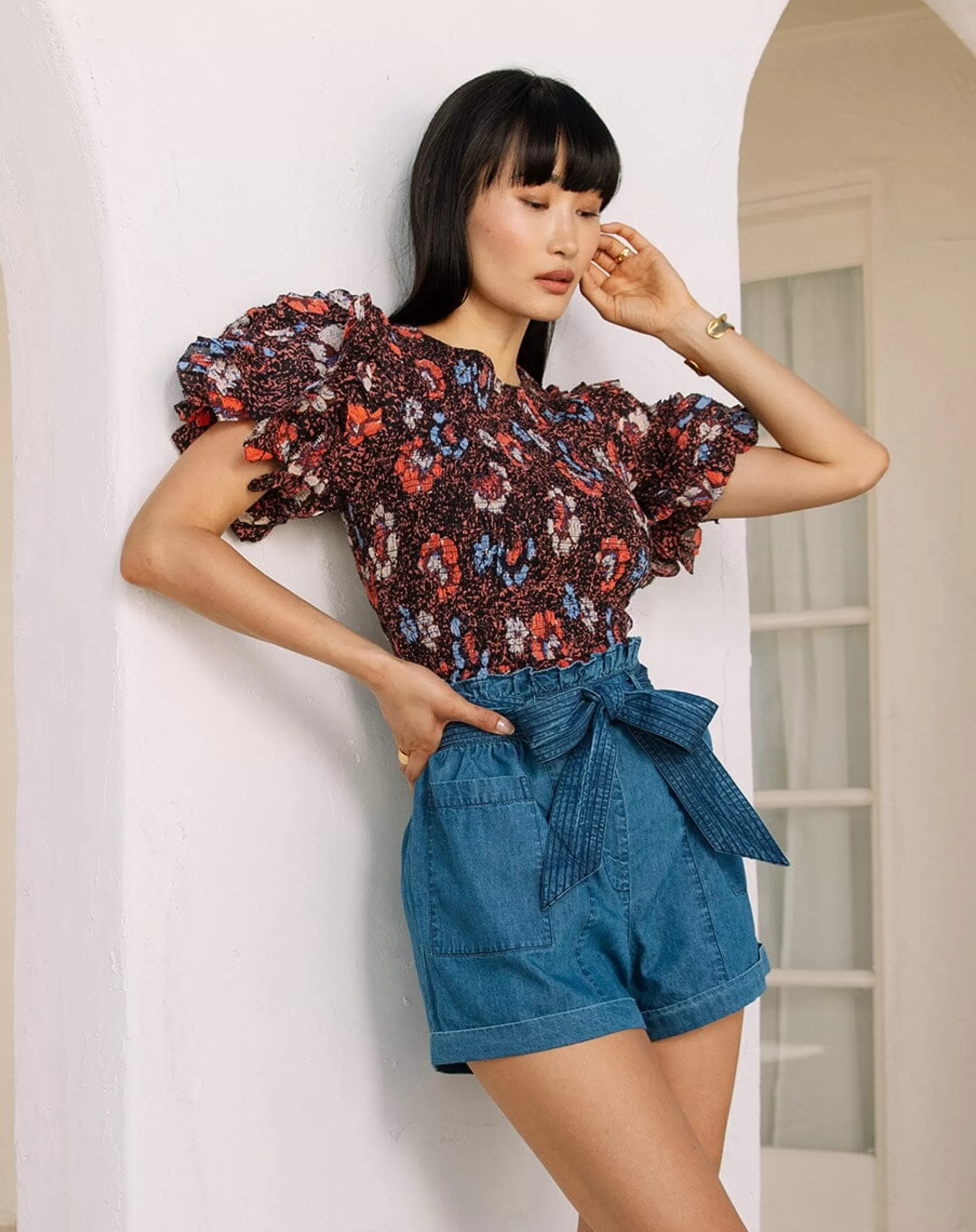 Cleobella Cindi Topcalista Floral-Women Tops