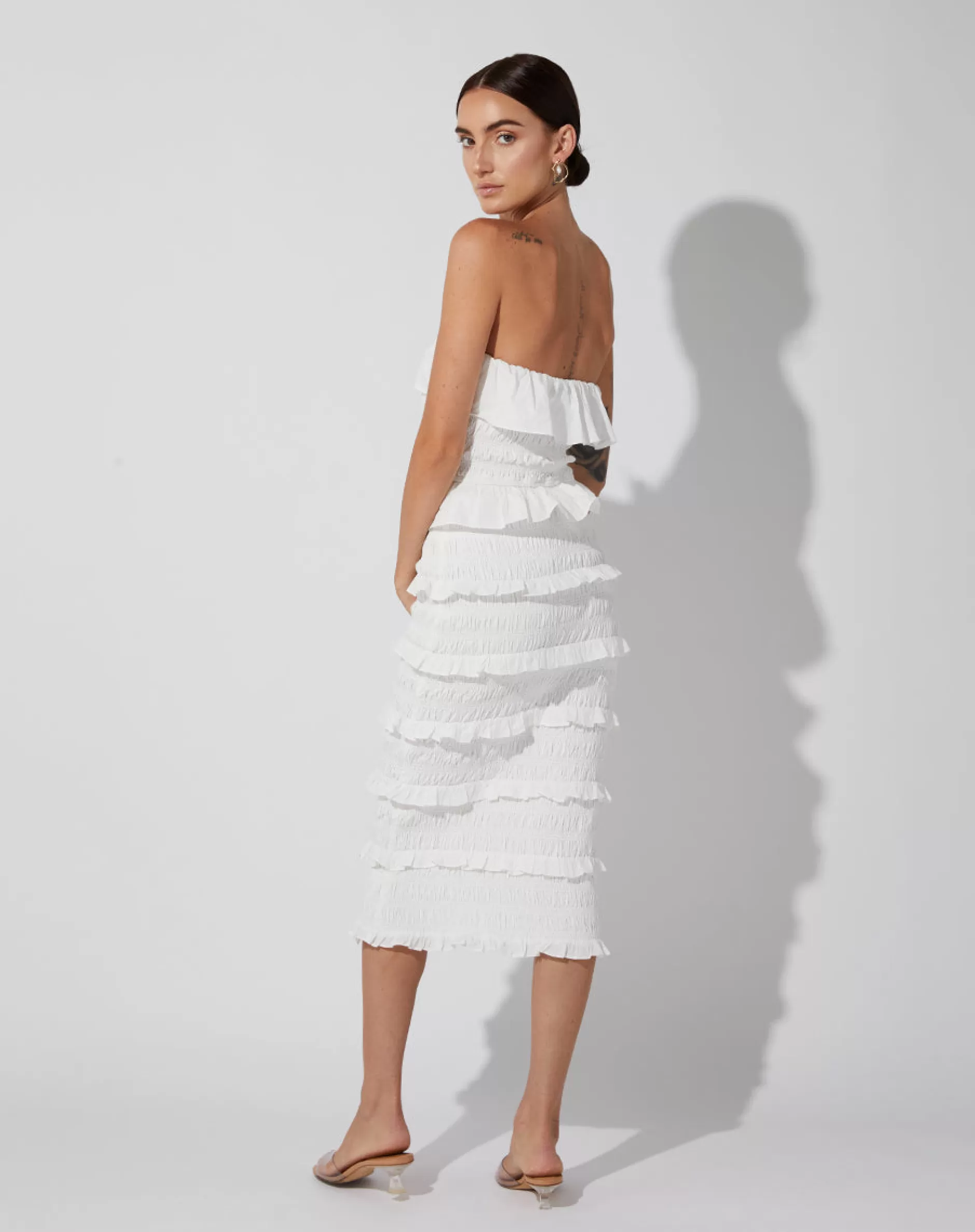 Cleobella Elodie Midi Dresswhite-Women Dresses