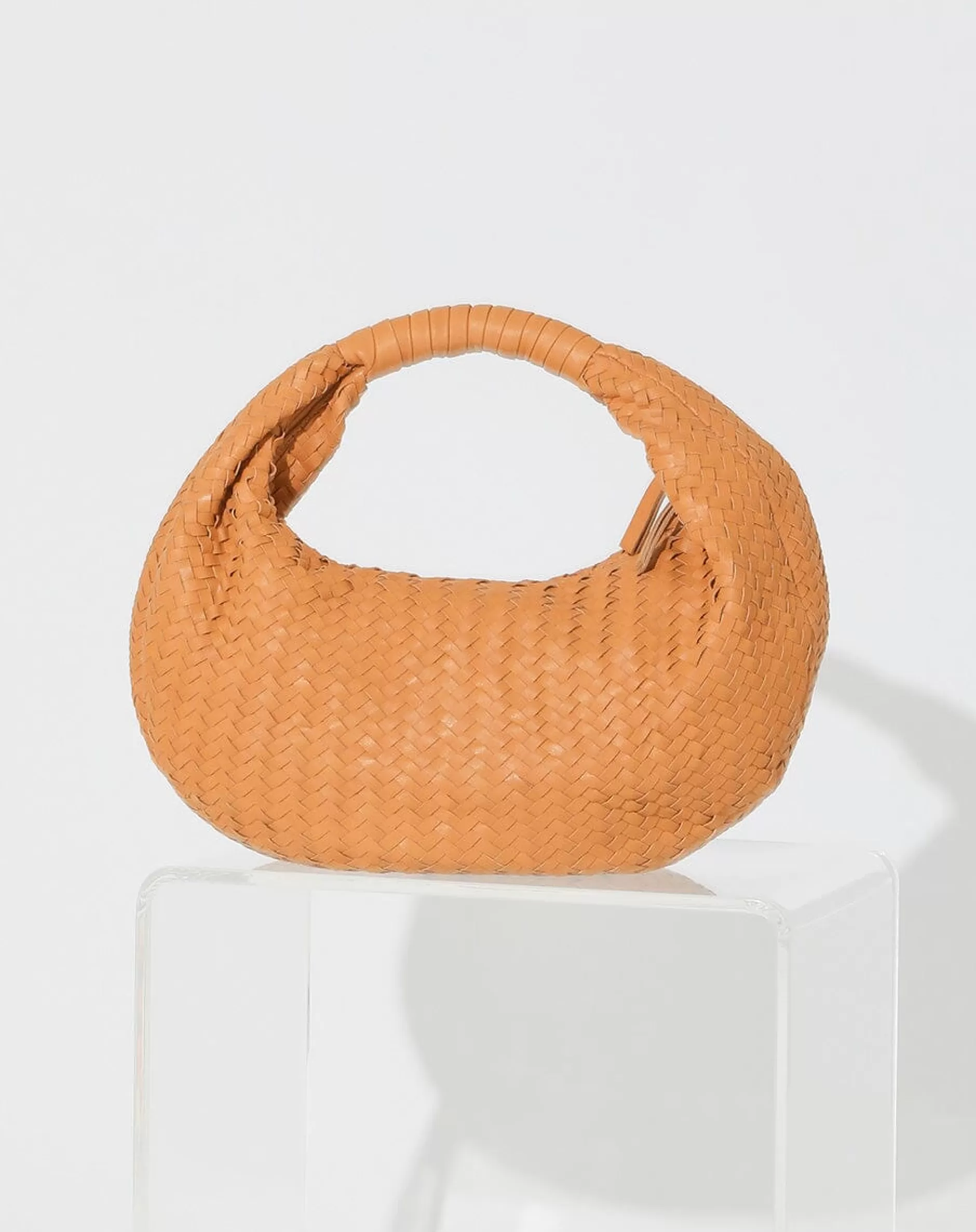 Cleobella Hobo Woven Bagcamel-Women Handbags