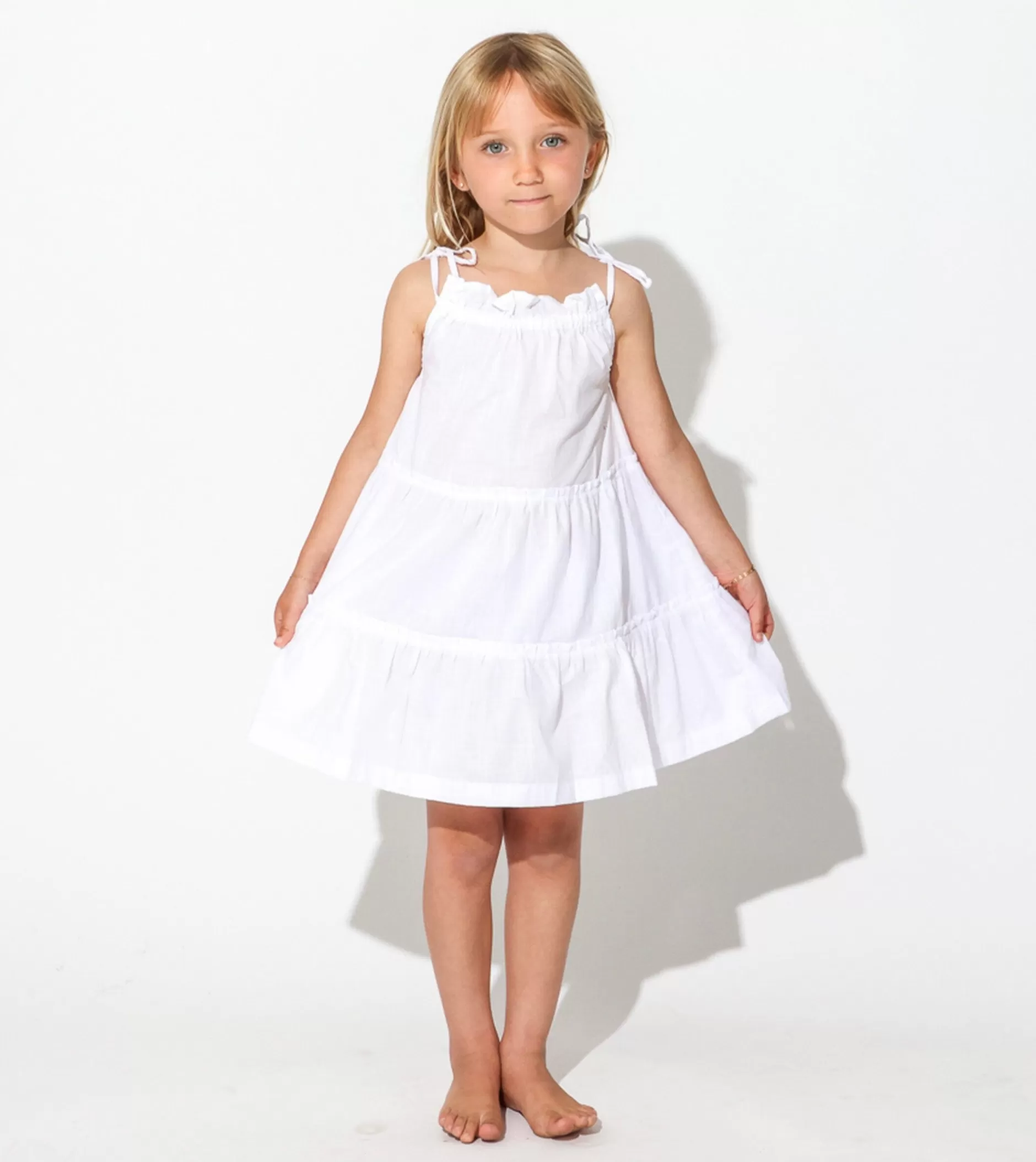 Cleobella Littles Celine Dresswhite-Kids Littles