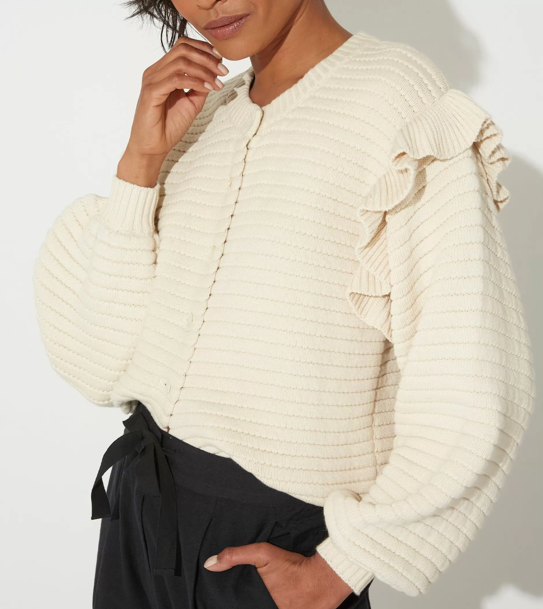 Cleobella Maelle Cardiganivory-Women Jackets & Sweaters