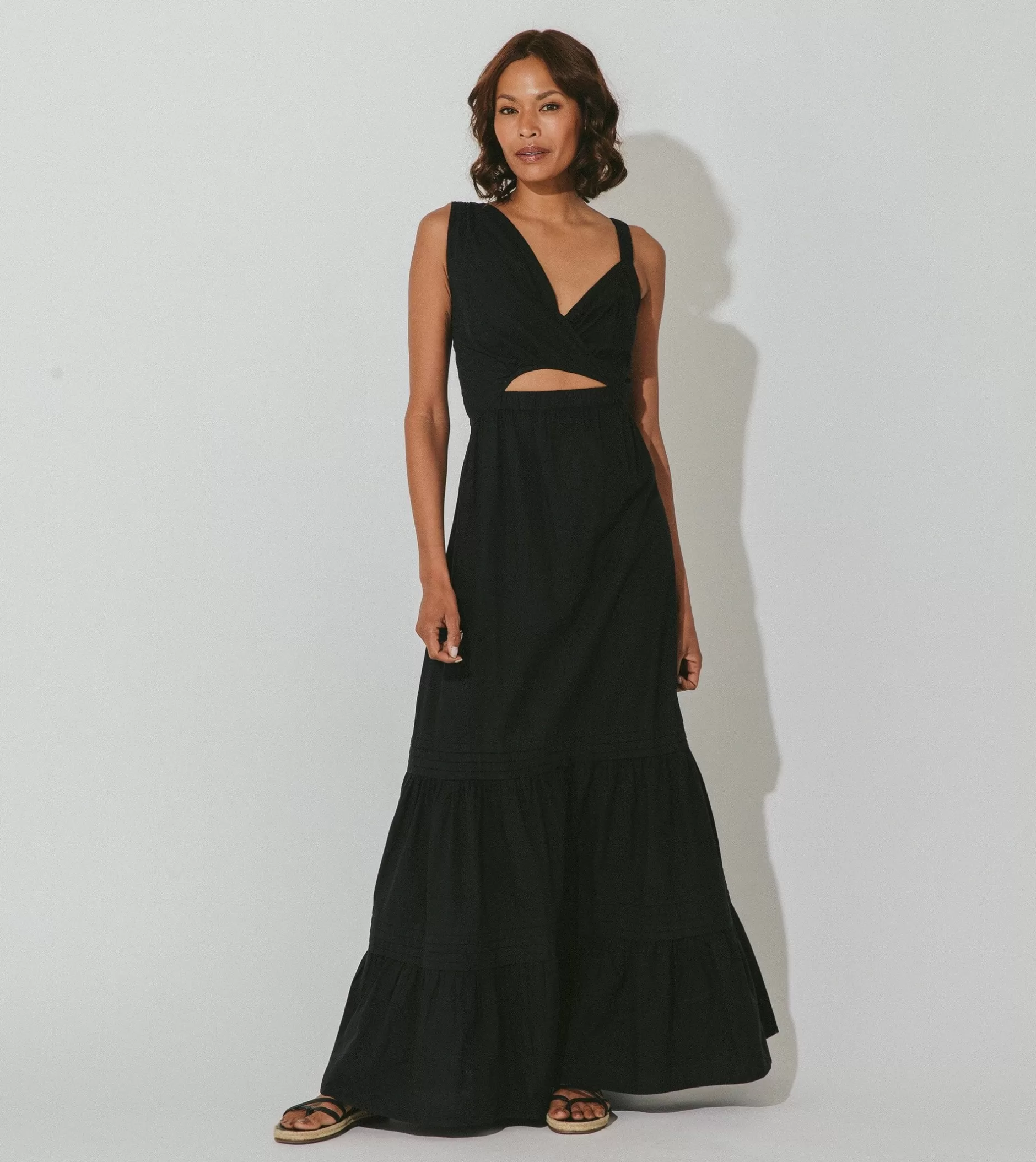 Cleobella Nerissa Maxi Dressblack-Women Dresses