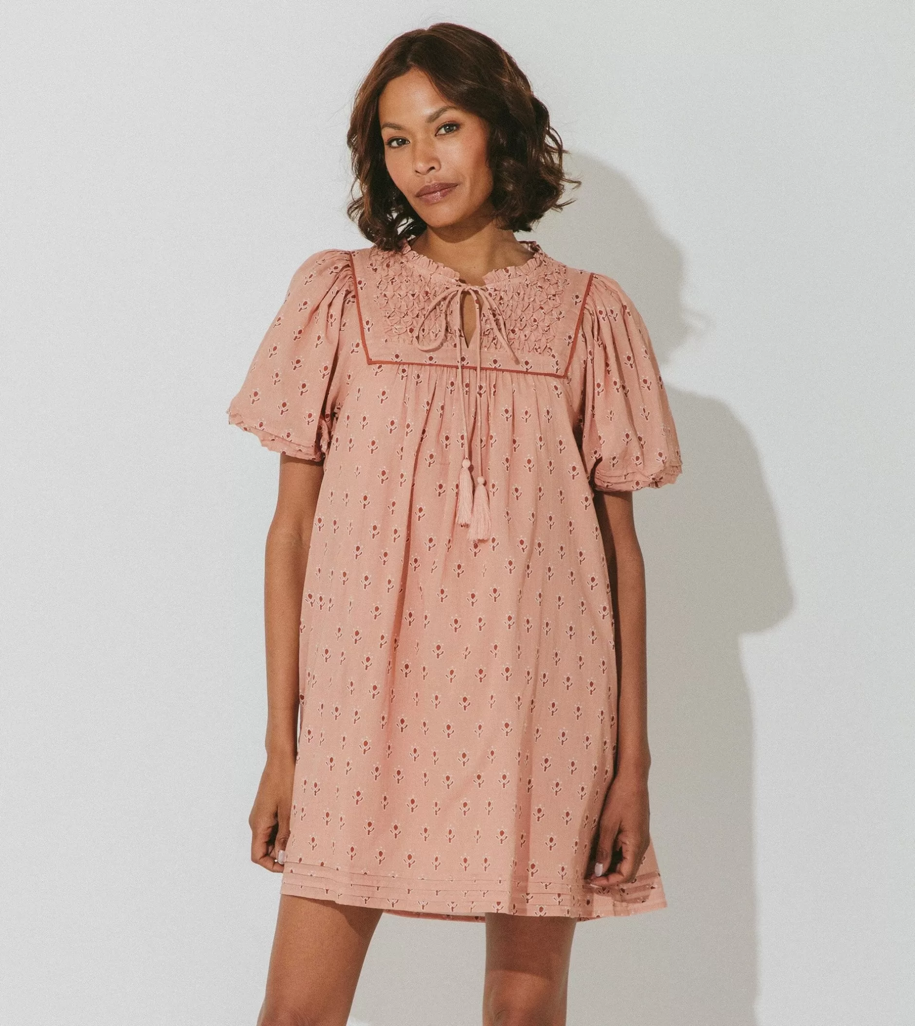 Cleobella Sybil Mini Dresspetal-Women Dresses