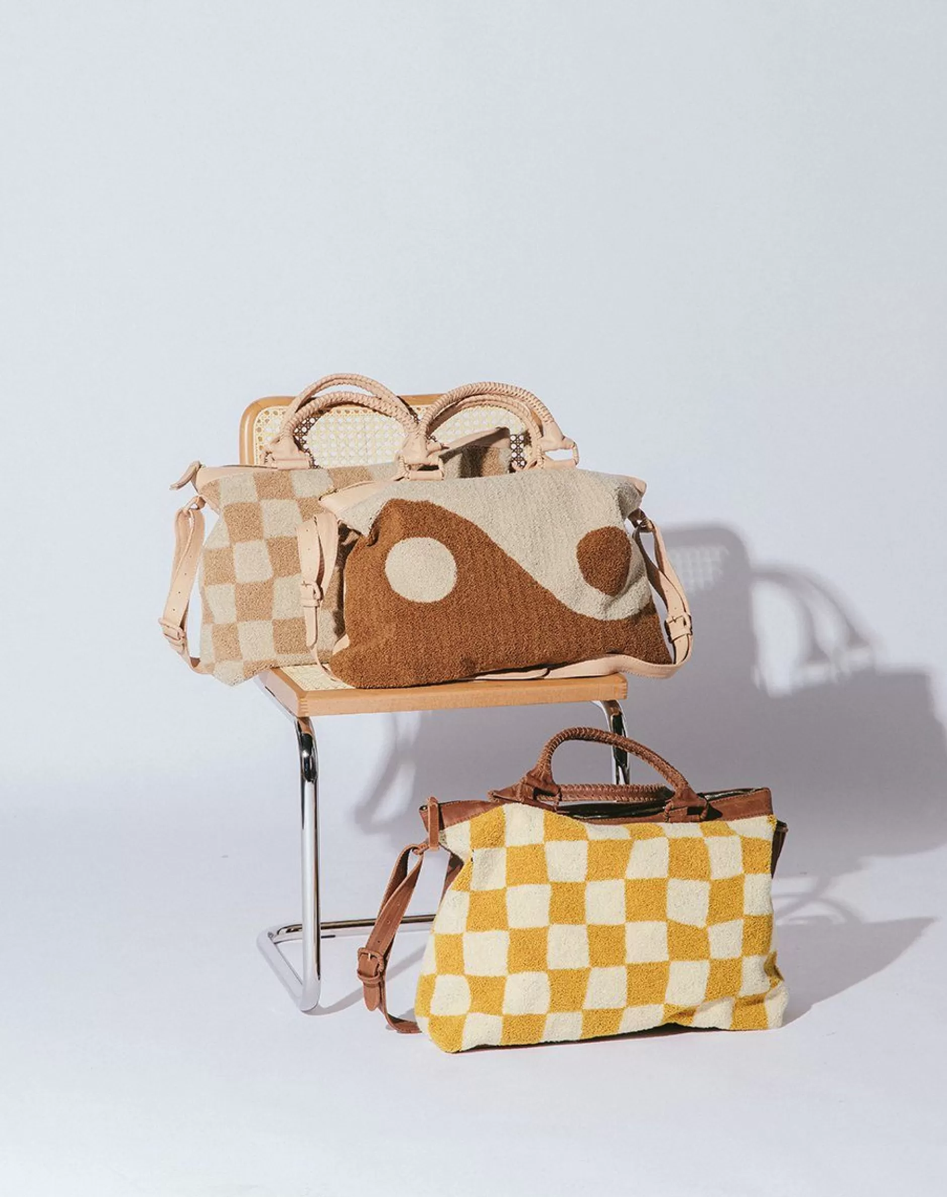 Cleobella Weekendercheckered Honey-Women Handbags